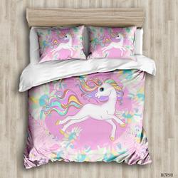 Unicorn Bedding Set Gift For Your Girlfriend Boyfriend Gift For Love Gift For Friend Best Valentine Present Holiday Gift