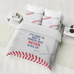 Baseball Bedding Set, Babe Ruth Inspirational Bedding Set Gift For Your Girlfriend Boyfriend Gift For Love Gift For Friend Best Valentine Present Holiday Gift