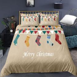 Christmas Bedding Set Gift For Your Girlfriend Boyfriend Gift For Love Gift For Friend Best Valentine Present Holiday Gift