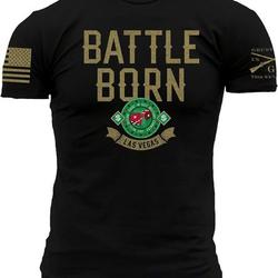 Grunt Style Battle Born - Las Vegas T-Shirt Meaningful Gift For Family Gift For Boyfriend Valentine Gift