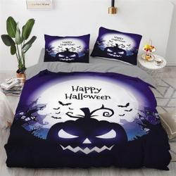 Happy halloween bedding Set Gift For Your Girlfriend Boyfriend Gift For Love Gift For Friend Best Valentine Present Holiday Gift