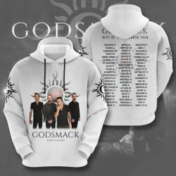 Godsmack Music Band Tour 3D Hoodie