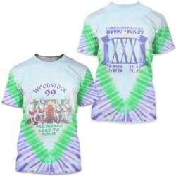 vintage 1999 Woodstock All Roads Lead To Rome Shirt Meaningful Gift For Family Gift For Boyfriend Valentine Gift