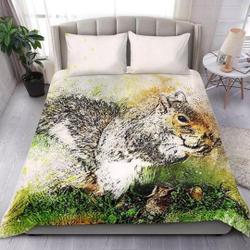 Squirrel Bedding SetsGift For Your Girlfriend Boyfriend Gift For Love Gift For Friend Best Valentine Present Holiday Gift