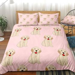 Golden Retriever Bedding Set Gift For Your Girlfriend Boyfriend Gift For Love Gift For Friend Best Valentine Present Holiday Gift