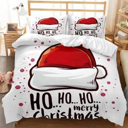 Christmas Duvet Cover King Size Bedding Set Gift For Your Girlfriend Boyfriend Gift For Love Gift For Friend Best Valentine Present Holiday Gift