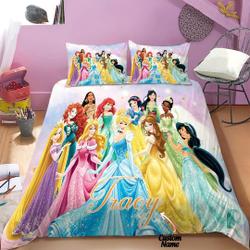 Disney Princess Bedding, Snow White Princess Peach Bedding Set, Snow White Princess Duvet Set CoverGift For Your Girlfriend Boyfriend Gift For Love Gift For Friend Best Valentine Present Holiday Gift
