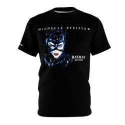 Catwoman T-shirt Michelle Pfeiffer Batman Returns 1989 tee Meaningful Gift For Family Gift For Boyfriend Valentine Gift