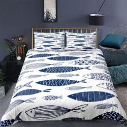 Fish Sea Animal Bedding SetsGift For Your Girlfriend Boyfriend Gift For Love Gift For Friend Best Valentine Present Holiday Gift