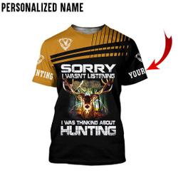 what is hunting, Personalized Name Hunting 3D All Over Printed t shirt Meaningful Gift For Family Gift For Boyfriend Valentine Gift