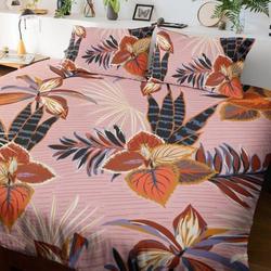 Tropical coral  biophilic Bedding Set Gift For Your Girlfriend Boyfriend Gift For Love Gift For Friend Best Valentine Present Holiday Gift