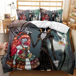 Hallowmas Bedding Set Gift For Your Girlfriend Boyfriend Gift For Love Gift For Friend Best Valentine Present Holiday Gift