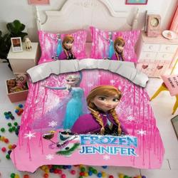 Elsa and Anna Princess bedding Set Gift For Your Girlfriend Boyfriend Gift For Love Gift For Friend Best Valentine Present Holiday Gift