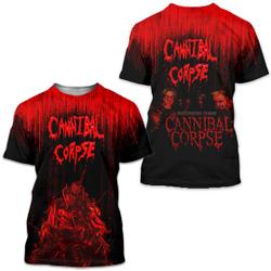 3D Cool Tshirt for All Fans of Cannibal Corpse Meaningful Gift For Family Gift For Boyfriend Valentine Gift