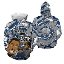 3D Hoodie Retro Georgetown - Martin Tv 90s Melanin Got Em
