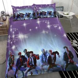 3D Printed BTS  Bedding Set Gift For Your Girlfriend Boyfriend Gift For Love Gift For Friend Best Valentine Present Holiday Gift