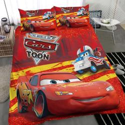 3D Printed Cute Child Lightning Mc Car Bedding Set Gift For Your Girlfriend Boyfriend Gift For Love Gift For Friend Best Valentine Present Holiday Gift
