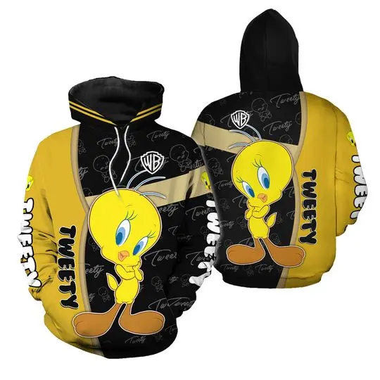 3D Tweety Bird Hoodie, Bird Shirt, Disney T-Shirt