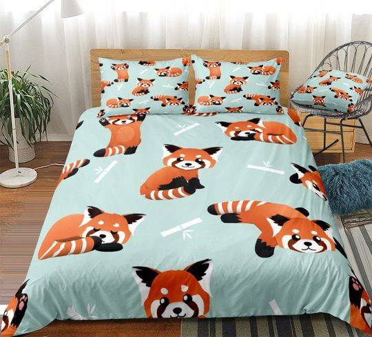 Fox Bedding Set Gift For Your Girlfriend Boyfriend Gift For Love Gift For Friend Best Valentine Present Holiday Gift