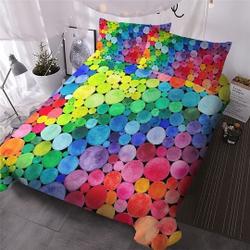 Rainbow Circle Bedding SetsGift For Your Girlfriend Boyfriend Gift For Love Gift For Friend Best Valentine Present Holiday Gift