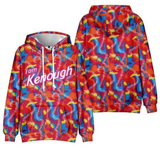 I Am Kenough Barbie 3D Hoodie