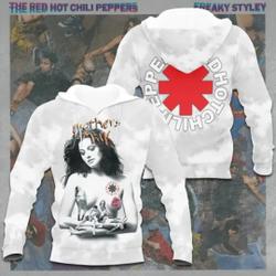 Red Hot Chili Peppers Music Band Tour 3D Hoodie