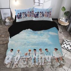 BTS bedding setsGift For Your Girlfriend Boyfriend Gift For Love Gift For Friend Best Valentine Present Holiday Gift