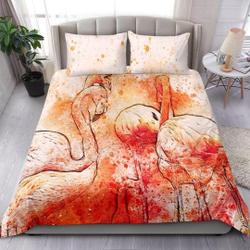 Flamingos Bedding SetsGift For Your Girlfriend Boyfriend Gift For Love Gift For Friend Best Valentine Present Holiday Gift