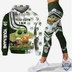 Baby Yoda Too Cute I Am 3D Hoodie