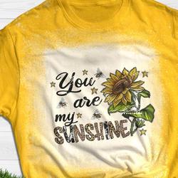 You Are My Sunshine 3D T Shirt Meaningful Gift For Family Gift For Boyfriend Valentine Gift