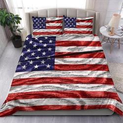 USA Flag Bedding SetsGift For Your Girlfriend Boyfriend Gift For Love Gift For Friend Best Valentine Present Holiday Gift