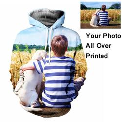 CUSTOM PHOTO HOODIE, All Over Print Hoodie