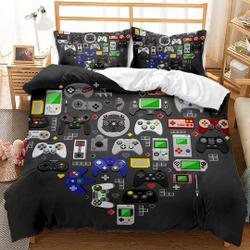 Gamepad Duvet Cover Video Game Bedding Set Gift For Your Girlfriend Boyfriend Gift For Love Gift For Friend Best Valentine Present Holiday Gift