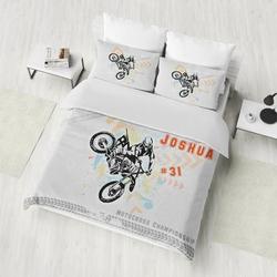 Motocross Bedding Set, Dirt BikeBedding Set Gift For Your Girlfriend Boyfriend Gift For Love Gift For Friend Best Valentine Present Holiday Gift