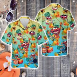 Animal Muppet Hawaiian Shirt Gift For Your Girlfriend Boyfriend Gift For Love Gift For Friend Best Valentine Present Holiday Gift