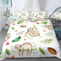 Sloth Bedding Set Gift For Your Girlfriend Boyfriend Gift For Love Gift For Friend Best Valentine Present Holiday Gift