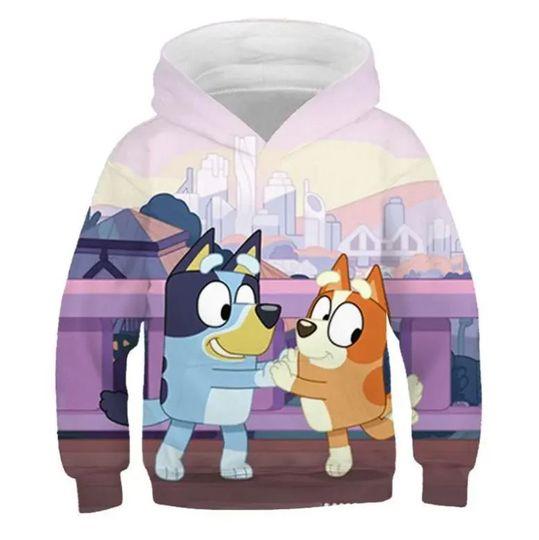 BlueyDad Family Hoodie, 3D Hoodie
