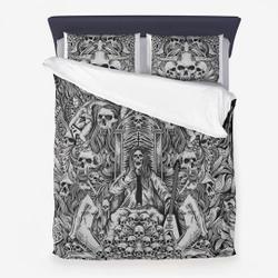 Heavy Metal Room Decor  Bedding Set Gift For Your Girlfriend Boyfriend Gift For Love Gift For Friend Best Valentine Present Holiday Gift