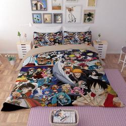 Anime  Bedding Set Gift For Your Girlfriend Boyfriend Gift For Love Gift For Friend Best Valentine Present Holiday Gift