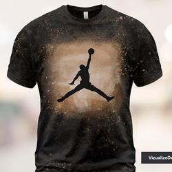 Michael Jordan Bleached 3D T shirt Meaningful Gift For Family Gift For Boyfriend Valentine Gift