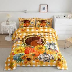 Happy Thanksgiving Bedding SetsGift For Your Girlfriend Boyfriend Gift For Love Gift For Friend Best Valentine Present Holiday Gift