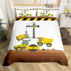 Excavator Bedding SetsGift For Your Girlfriend Boyfriend Gift For Love Gift For Friend Best Valentine Present Holiday Gift