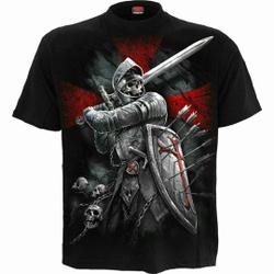 SPIRAL DIRECT VALIANT T-Shirt/Biker/Skull/Reaper/Goth/Darkwear/Cross oTop/Tee Meaningful Gift For Family Gift For Boyfriend Valentine Gift