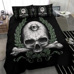 Skull Cyclops Bedding Set Gift For Your Girlfriend Boyfriend Gift For Love Gift For Friend Best Valentine Present Holiday Gift