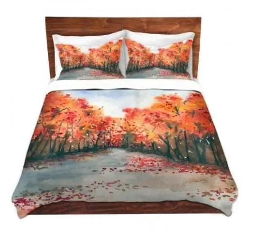 Autumn Journey Bedding Set Gift For Your Girlfriend Boyfriend Gift For Love Gift For Friend Best Valentine Present Holiday Gift
