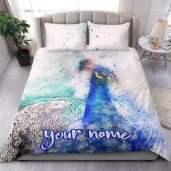 Peacock Bedding Set Gift For Your Girlfriend Boyfriend Gift For Love Gift For Friend Best Valentine Present Holiday Gift