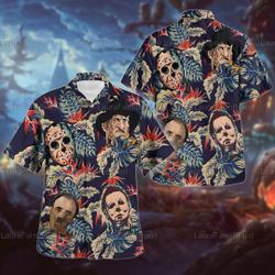 Horror Hawaiian Shirt Gift For Your Girlfriend Boyfriend Gift For Love Gift For Friend Best Valentine Present Holiday Gift