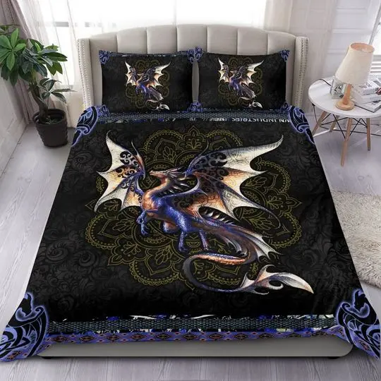 Dragon Bedding SetsGift For Your Girlfriend Boyfriend Gift For Love Gift For Friend Best Valentine Present Holiday Gift