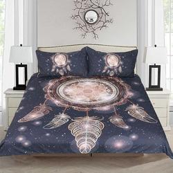 3D Galaxy Gold Bedding SetsGift For Your Girlfriend Boyfriend Gift For Love Gift For Friend Best Valentine Present Holiday Gift