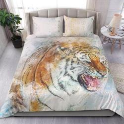 Tiger Bedding SetsGift For Your Girlfriend Boyfriend Gift For Love Gift For Friend Best Valentine Present Holiday Gift